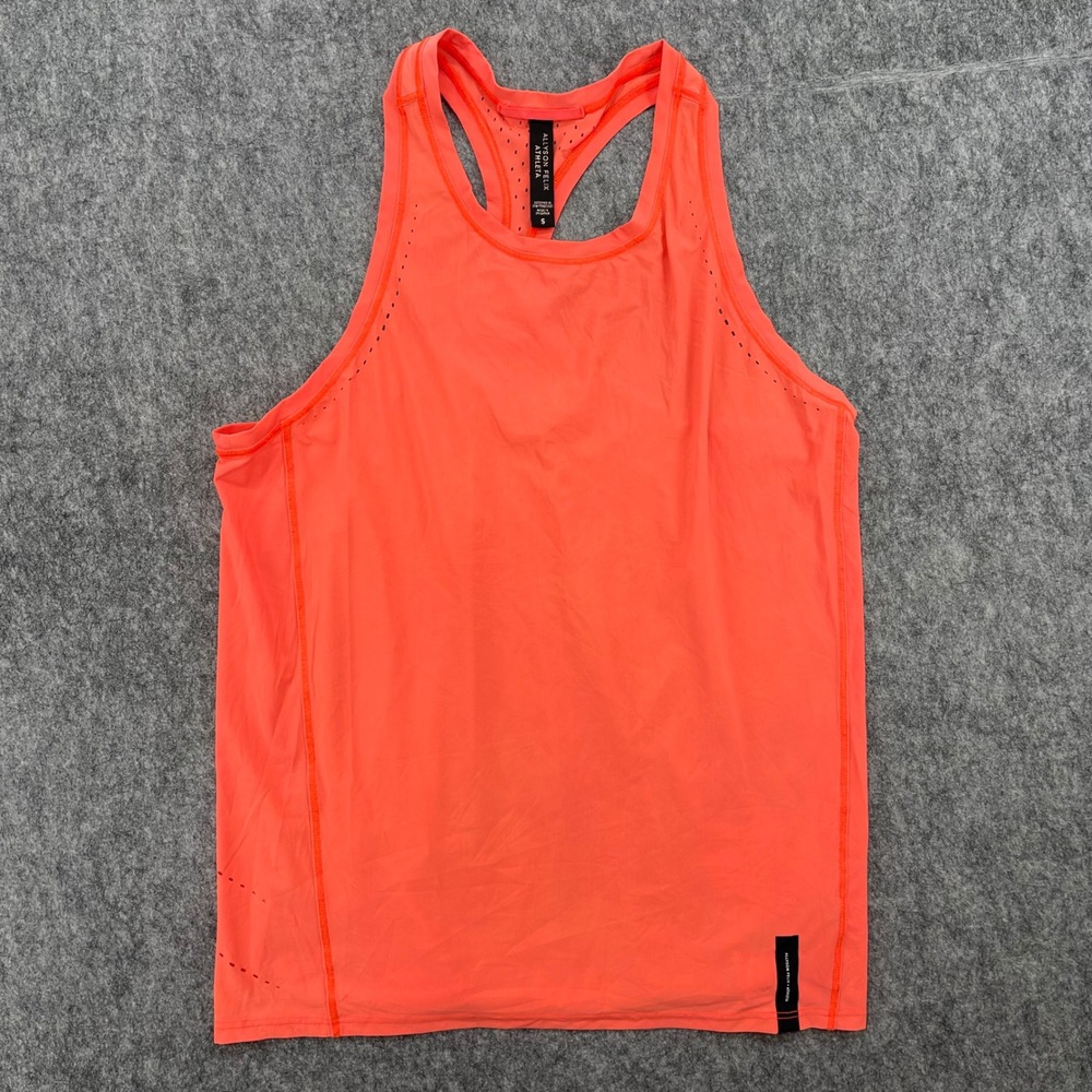Allyson Felix x Athleta Tank Top Small Legend Orange Racerback Running